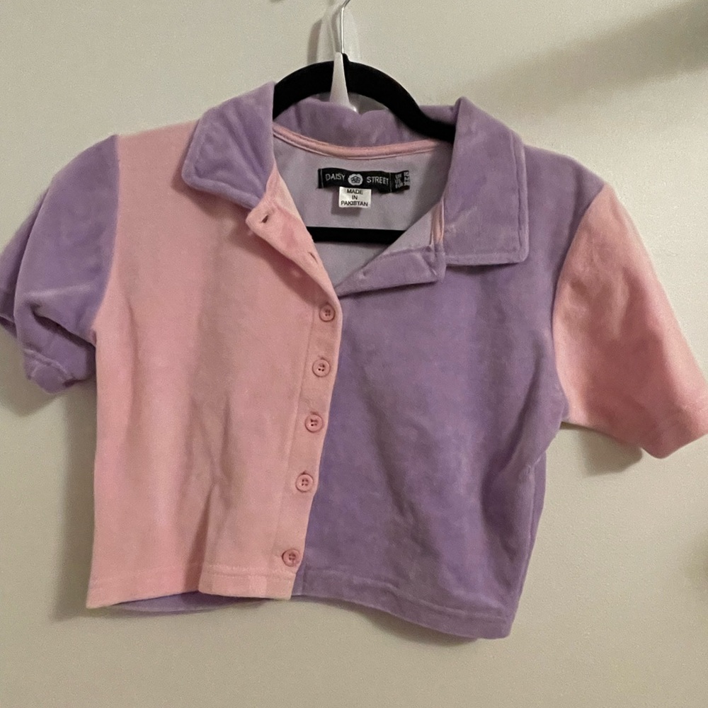 Daisy Street Cropped Polo